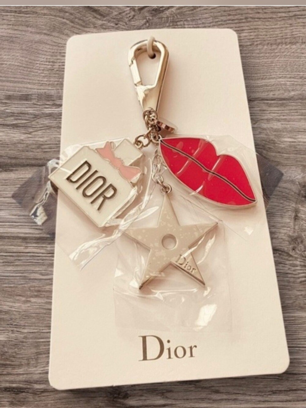 Christian Dior NEW Novelty Bag Charm and Keyring